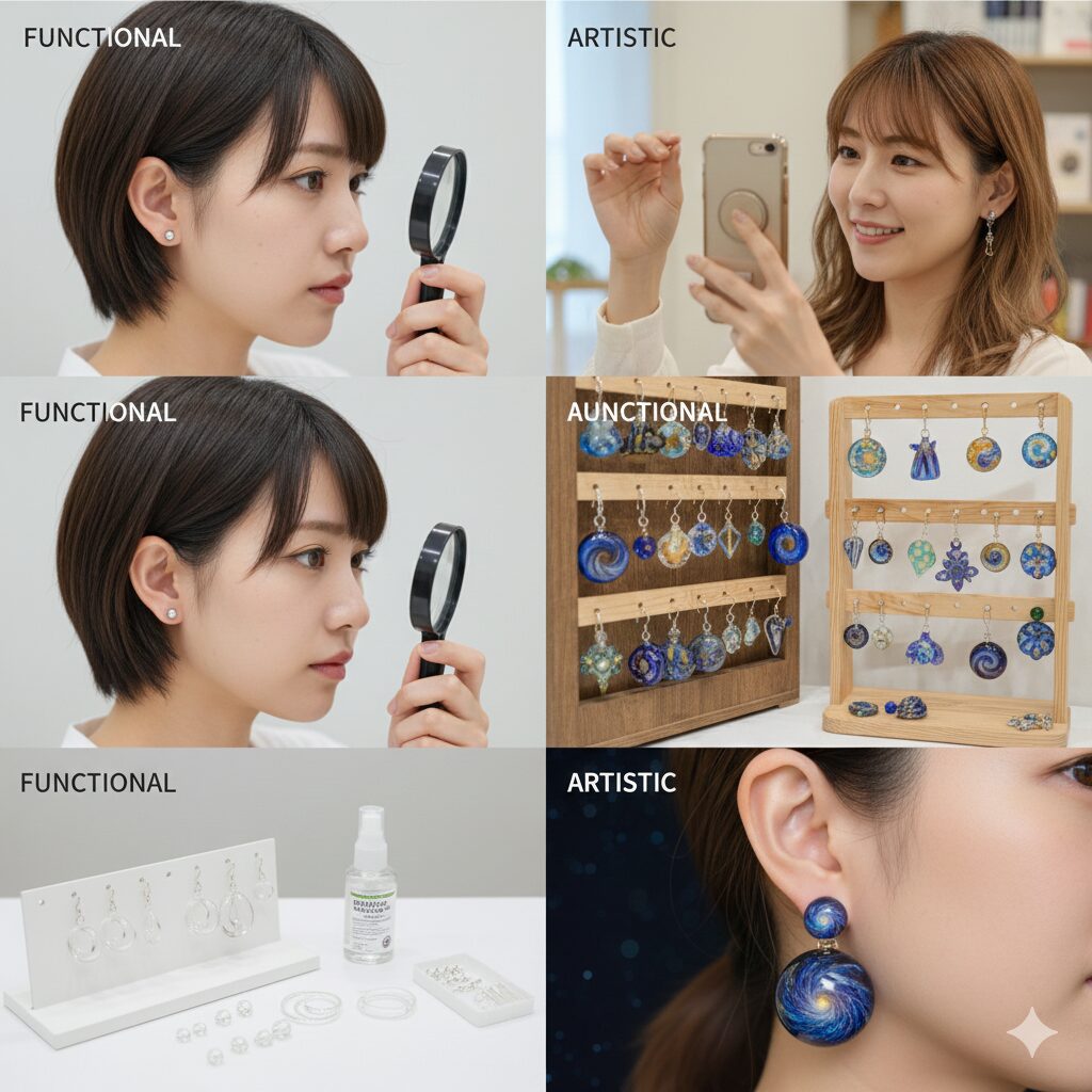 ガラスピアスはどこに売ってる？薬局にはない？確実な入手場所を公開