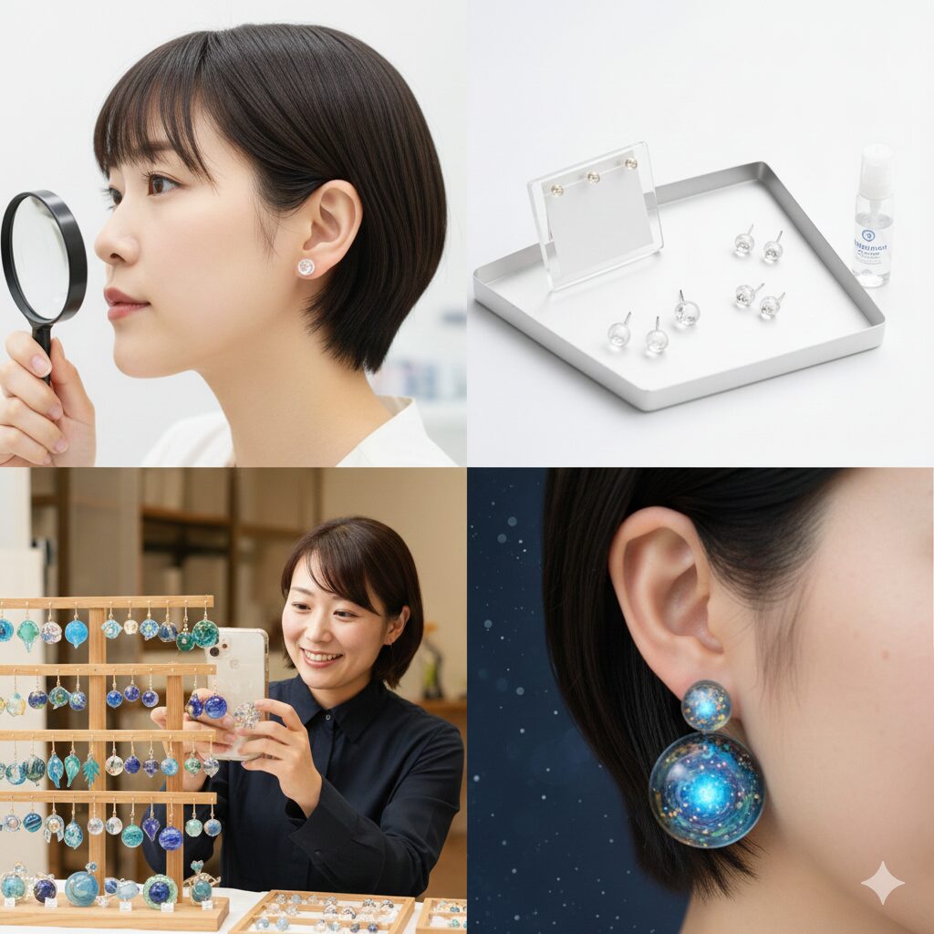 ガラスピアスはどこに 売っ てる？目的別最適な購入場所を解説